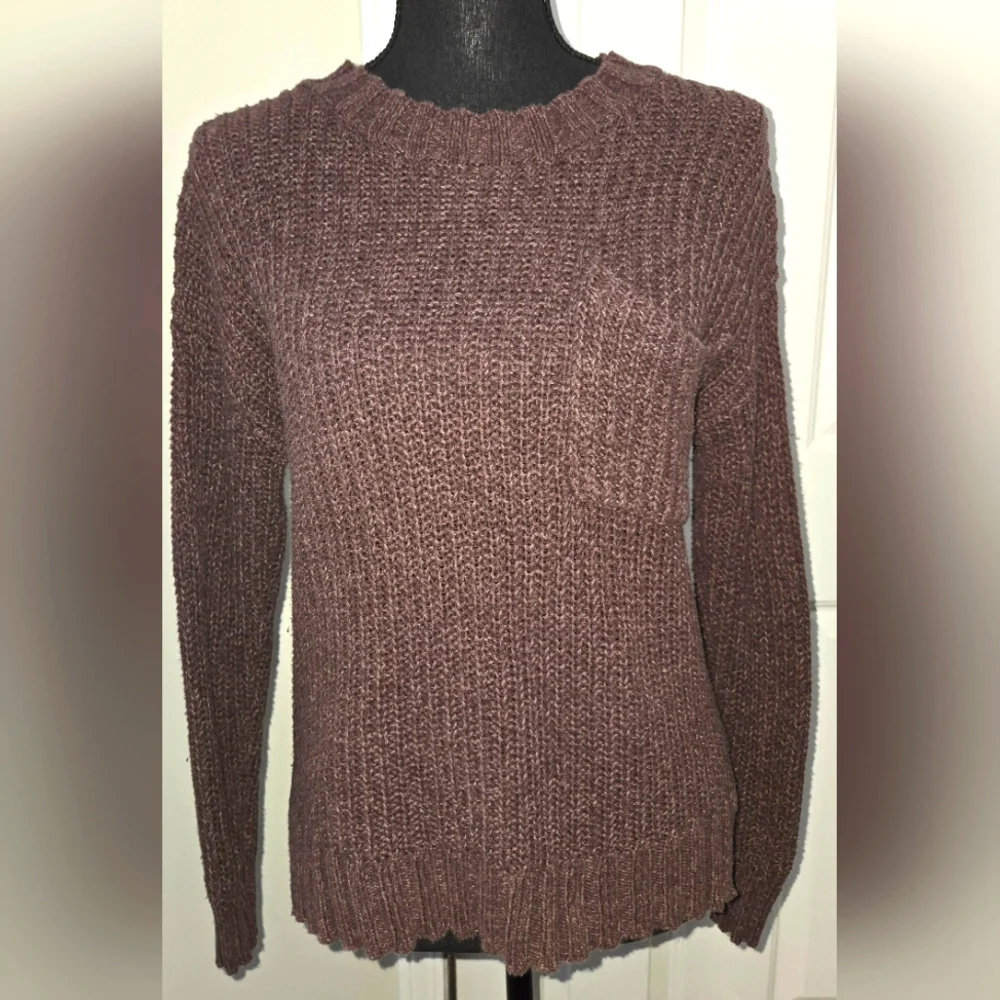 American Eagle Women's Brown Sweater - Picture 1 of 9